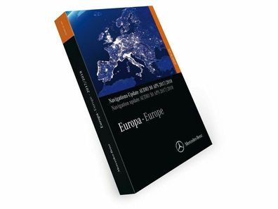 Audio 50 Navigation s CD DVD Mercedes Navi Software NTG2 Europa 2017 2018 orange