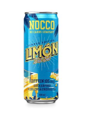 NOCCO BCAA DRINK - Limon Del Sol 5 Dosen