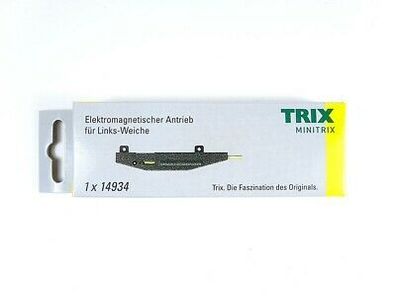 Minitrix ( Trix ) N 14934, Elektrischer Weichenantrieb links, neu, OVP