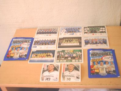 10 Sammel-Sticker Handball 2010/11 von Topps Pack 01