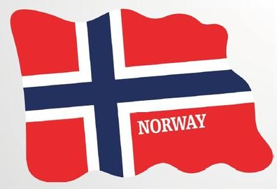 Norwegen Norway Magnet Flagge Fahne Länder Design aus Epoxid Reise Souvenir