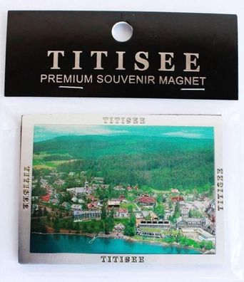 Titisee Schwarzwald Premium Souvenir Magnet Germany Laser Optik
