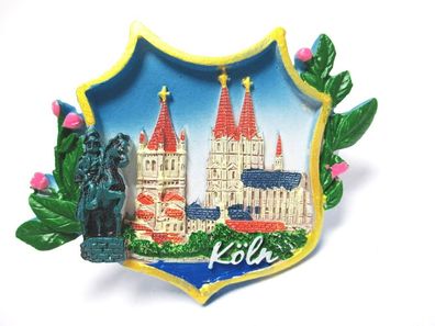 Köln Dom Wappen Office Magnete 3 er Set,Souvenir Germany,Neu 