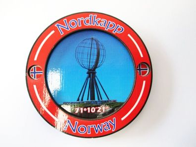 Nordkapp 3 D Holz Souvenir Deluxe Magnet Norwegen Norway Finnmark