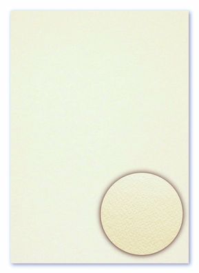 25 Blatt Fauna filzmarkiert Creme Strukturpapier Feinstpapier Briefpapier