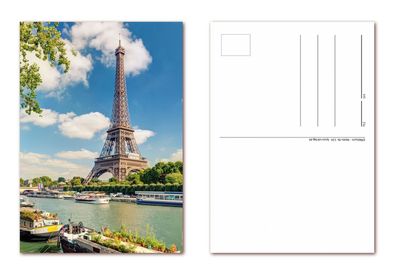 12 Stück Postkarten Eiffelturm in Paris Ansichtskarten (PKT-134)