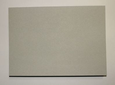 100 Stück Graukarton Format DIN A6 - 0,5mm starke Graupappe Bastelpappe
