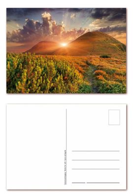 12 Stück Postkarten, Sommerlandschaft im Gebirge, Ansichtskarten (PKT-149)