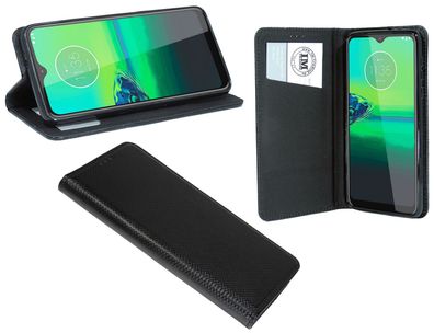 cofi1453® Buch Tasche "Smart" kompatibel mit Motorola MOTO G8 PLAY Handy Hülle ...