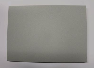 100 Stück Graukarton Format DIN A5 148 x 210mm Dicke 1,0mm Graupappe Bastelpappe