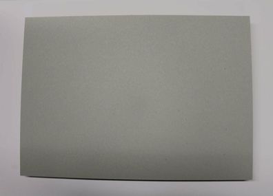 200 Stück Graukarton Format DIN A7 74 x 105mm Dicke 1,0mm Graupappe Bastelpappe