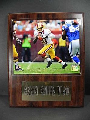 Robert Griffin III Washington Redskins Plaque, Wandbild,38 cm, NFL Football, Neu