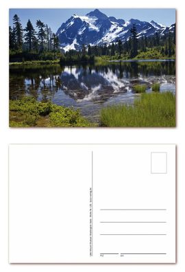 12 Stück Postkarten Lake Mount Shuksan in Washington Ansichtskarten (PKT-136)