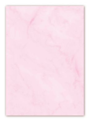 Gastronomie Papier (Rosa-Marmor, A6, 100 Blatt) für Speisekarten Magenta (5008)