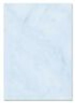 100 Blatt Blaues Gastronomie Papier - A4 Marmor, einseitig bedrucktes Briefpapier