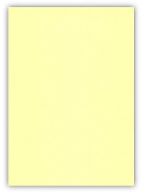 50 Blatt farbiges Premium Briefpapier Caribic DIN A4 Papier-Farbe Zitronengelb