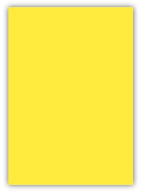 50 Blatt farbiges Premium Briefpapier Caribic DIN A4 Papier-Farbe Schwefelgelb