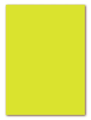 100 Blatt farbiges Briefpapier Lysco Color Paper A4 Papier ECHT NEON Gelb