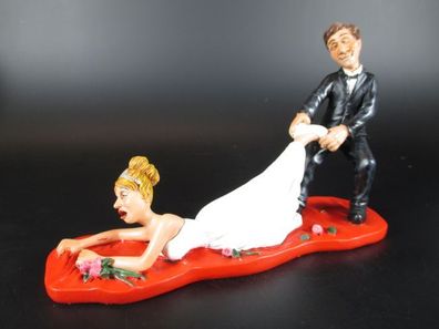 Funny Figur Wedding Hochzeit, Bräutigam Braut ,19 cm, Neu