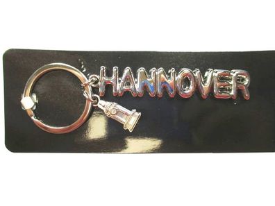 Hannover Kröpcke Uhr Schlüsselanhänger Keychain, Souvenir Germany, Neu
