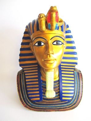 Tut Ench Amun Büste Totenmaske Ägypten 30 cm Poly Figur Egypt