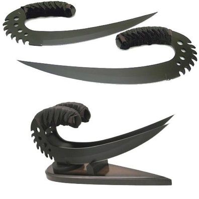 Riddick Messer schwarz - Dolche, Riddick Sabre Claws
