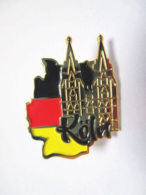 Pin Baden Wappen 3D  Messingfarben aus Metall Ansteckpin #154 Neu 