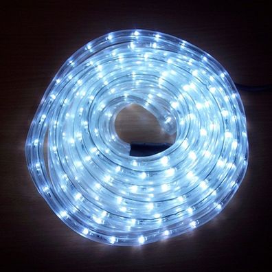LED Lichtschlauch Lichterschlauch Superflex 6m cool light 13mm 556-01 außen