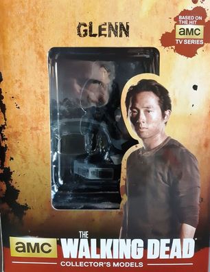 Walking Dead Eaglemoss Magazine Figure Glenn Rhee #07 New in Dmg Pkg