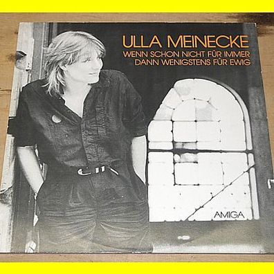 Ulla Meinecke - Wenn schon nicht für immer dann ... - Amiga 856173 von 1986