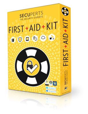 First Aid Kit - SecuPerts - Notfall USB Stick oder DVD erstellen - Download -ESD