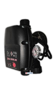 Italtecnica Brio 2000-M Druckschalter für Hauswasserwerke 1" m Manometer u Kabel 230V