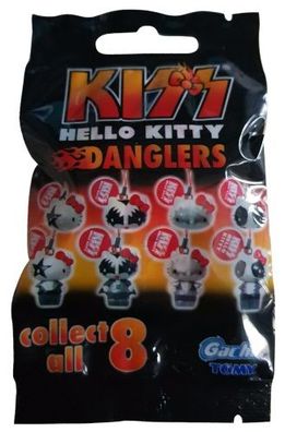 HELLO KITTY Rockband Kiss Danglers - Gacha / Tomy - Sammel alle 8 !