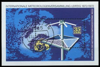 DDR BLOCK Kleinbogen Block 35 gestempelt X0F13A6