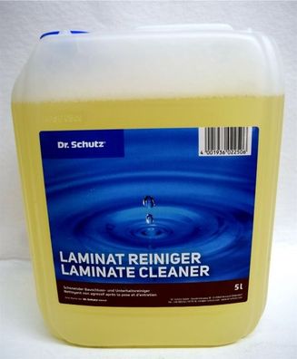 CC Dr Schutz Laminat-Reiniger, 5 L, Schonender Neutralreiniger für Laminatböden