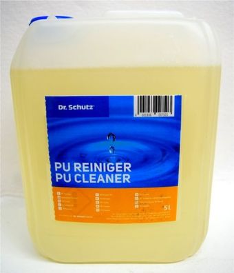CC Dr Schutz PU-Reiniger, 5 L. für PU-/ PUR-vergütete elastische Bodenbeläge uvm