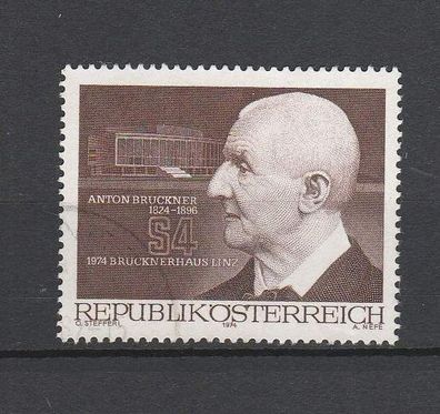 Österreich 1974 1443 Anton Bruckner (Musik ) o