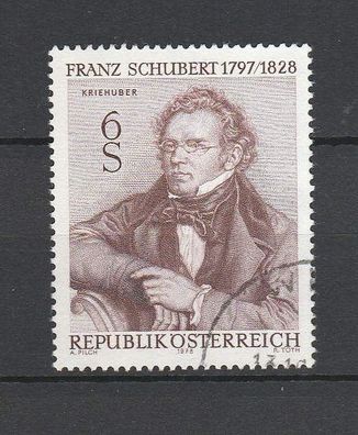 Österreich 1978 1590 Franz Schubert (Musik ) o