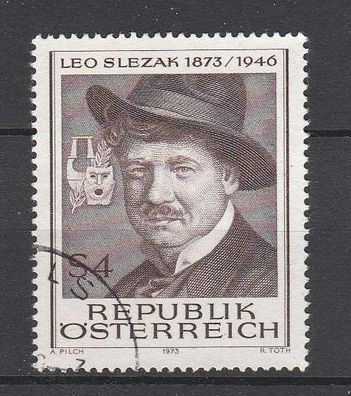 Österreich 1973 1419 Leo Slezak (Musik ) o