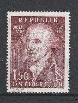 Österreich 1959 1066 Joseph Haydn (Musik ) o