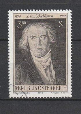 Österreich 1970 1352 Ludwig van Beethoven (Musik ) o