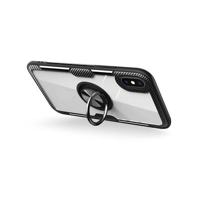 cofi1453® Premium HandyHülle Carbon Transparent Dezente Schale Bumper Case Cover ...