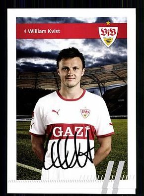 William Kvist VFB Stuttgart 2011-12 Autogrammkarte + A 57625