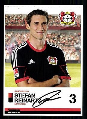 Stefan Reinartz Bayer Leverkusen 2013-14 1. Karte TOP + A 57780