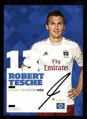 Robert Tesche Hamburger SV 2012-13 Autogrammkarte + A 57823