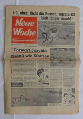 Zeitung Neue Woche 17. 09. 1956 Geburtstag Geburt Jubiläum Fest Hochzeit