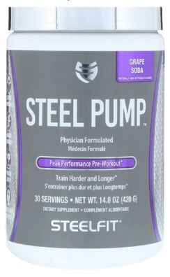 Steelfit Steel Pump 30 Serv 420 gr / Grape Soda /