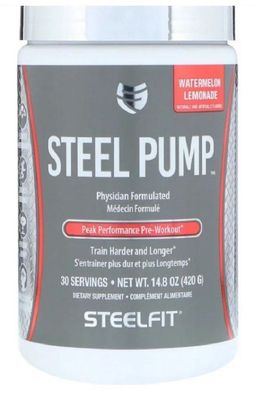 Steelfit Steel Pump 30 Serv 420 gr / Watermelon Lemonade /