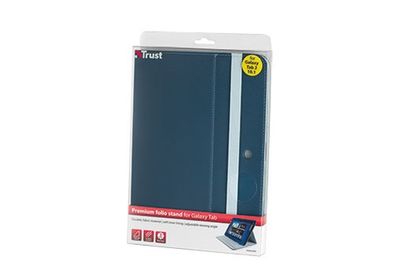 Trust Premium Folio Stand für Samsung Galaxy Tab 2 10.1 blau