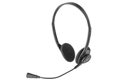 Leichtes Stereo-Headset mit verstellbarem flexiblen Mikrofon für Freisprechkommuni...